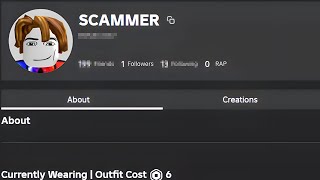 Exposing A Roblox Scammer [upl. by Aenyl]