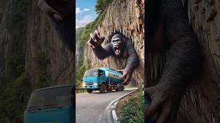 Evolution from Tanker Truck Almost Caught by Giant Ape to Giant Iron Man [upl. by Heffron]