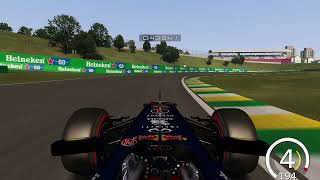 Interlagos F1 2012 Fastlap 113344  Asseto Corsa [upl. by Atiekal]