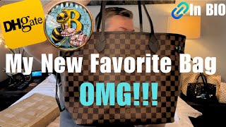 Bougie On A Budget  LV Neverfull from DHgate WOW [upl. by Lib]