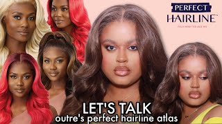 40 Wig 😍 Outre Perfect Hairline GLUELESS 13x6 HD Lace Front Wig  Atlas [upl. by Suravat]