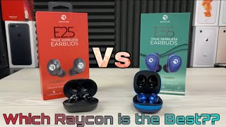 Raycon E25 Vs Raycon E55  Which is the best [upl. by Alex]