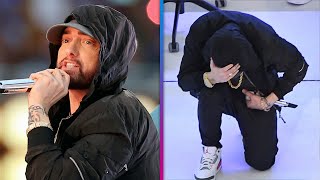 Super Bowl LVI Eminem Delivers EPIC Halftime Show Performance With a Special Guest [upl. by Dorine]