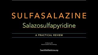 Sulfasalazine A Practical Review [upl. by Hawger269]