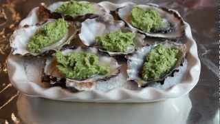 Oyster Rockefeller  Oysters Baked with Herb Butter  Special Holiday Appetizer [upl. by Ykcor]