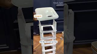 How to assemble Polka Tots Drawer Rack  Drawer Rack Assembly Tutorial [upl. by Hubing]