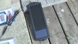 Sunforce 18Watt Solar Battery Maintainer Review [upl. by Mandell]