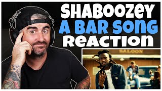 Shaboozey  A Bar Song Rock Artist Reaction [upl. by Jem952]