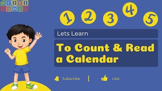 A Fun Way to Learn to Count and Read a Calendar with Zero the Hero [upl. by Nnanerak]