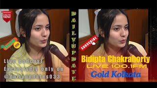 Bidipta Chakraborty live interview  1001 FM Gold Kolkata  Bidipta Chakraborty Indian Idol [upl. by Oj59]