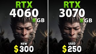 RTX 4060 vs RTX 3070  Test in 12 Games [upl. by Asylem]