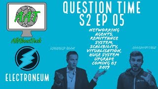 Electroneum Interview Part 5 Vendors Scalibility Virtualization HUGE Upgrade coming [upl. by Colas]