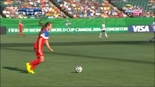 U20 Frauen WM 2014 Deutschland USA 2 Halbzeit [upl. by Marjana]