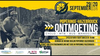 Mtb toertocht quotPoperinge Hazebrouck 2024quot [upl. by Adnaw]