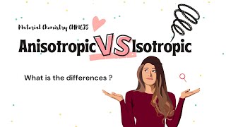 Anisotropic VS Isotropic  What is the differences [upl. by Merci]