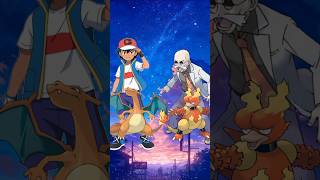 ASH KROOKODILE VS BLAINE MAGMAR COMPETITION BATTLE shortfeed shorts trending pokemon ♡♡♡ [upl. by Annahgiel]