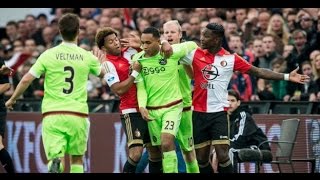 Ajax vs Feyenoord  Ultimate Battle  Fouls Figths and Goals [upl. by Ballou399]