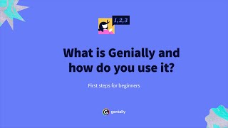 What is Genially and how do you use it  Tutorial and first steps for beginners ✍ [upl. by Eserahc752]