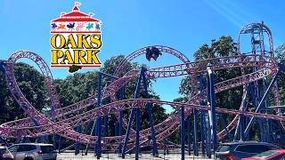 Oaks Park Portland Oregon Amusement Park 2024 Full Park Walk Through with The Legend [upl. by Disario369]