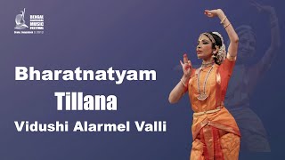 Bharatnatyam I Tillana i Vidushi Alarmel Valli I Live at BCMF 2012 [upl. by Wadleigh83]