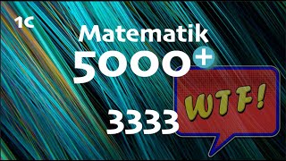 Matematik 5000 1c 3333 matte 1c [upl. by Imer]