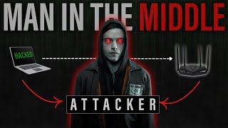 Man In The Middle Attack  Practical  Hackbits [upl. by Pansir279]