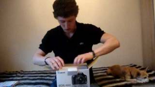 Canon Eos 450d  rebel xsi unboxing [upl. by Anauqcaj]