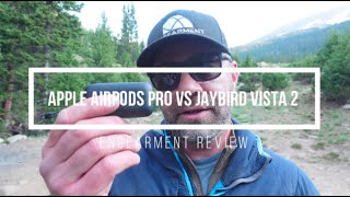 Apple AirPods Pro vs Jaybird Vista 2 Headphones  Which one sounds better [upl. by Gnal474]