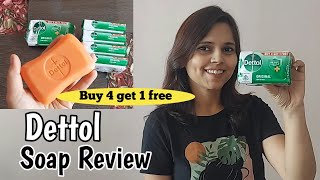 Dettol Soap Review in Hindi  Dettol Original Bathing Soap Bar  Dettol Soap for Face  Dettol Soap [upl. by Ceciley290]