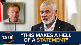 quotA Statementquot ExBritish Army Colonel On Death Of Hamas Leader Ismail Haniyeh [upl. by Akimak]