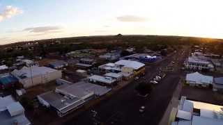 Cloncurry Queensland Town Flight  Quadcopter  GoPro4 [upl. by Constancia261]