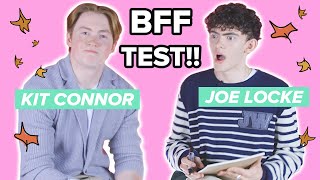 Kit Connor and Joe Locke take the BFF Test [upl. by Ydnas466]