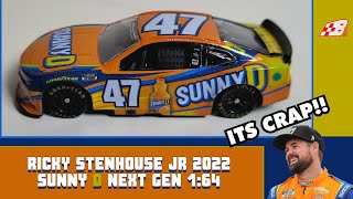 RANT DIECAST REVIEW Ricky Stenhouse Jr 2022 SunnyD 164 [upl. by Kimmi]