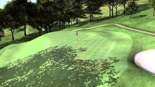 Hole 17  The Evian Championship new Golf course [upl. by Warwick601]