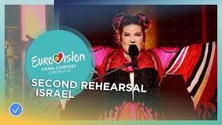 Netta  Toy  Israel  Exclusive Rehearsal Clip  Eurovision 2018 [upl. by Efar256]