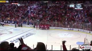 Henrik Zetterberg OT Goal Against Anaheim 51013 [upl. by Aley]