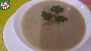 حساء القرع الاخضر بالجبن SOUPE DE COURGETTE ET FROMMAGE [upl. by Eseneg]