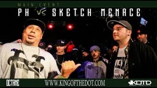 KOTD  Rap Battle  PH vs Sketch Menace [upl. by Jennee635]