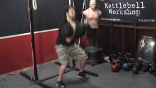 How to do the Sandbag Zercher Squat [upl. by Etnohc]