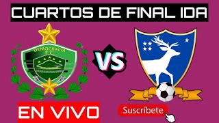 La Democracia Vs Suchitepequez Cuartos de final Primera Division de Guatemala [upl. by Nonie166]