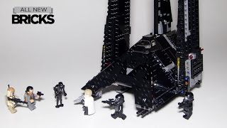 Lego Star Wars 75156 Krennics Imperial Shuttle Speed Build [upl. by Jennine]