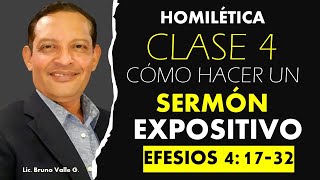 CÓMO HACER UN SERMÓN EXPOSITIVO DE EFESIOS 417 32 [upl. by Ibot]