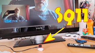 SQ11 using TV out lead Plus Video and Photo recording [upl. by Ostraw]