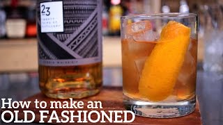 Old Fashioned Cocktail Recipe  QUICKEST [upl. by Latsyk317]