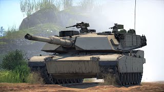 M1A1 Abrams Gameplay  War Thunder [upl. by Stoller]