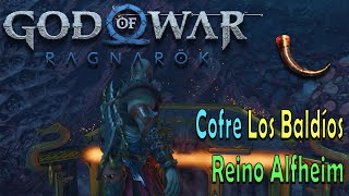 God Of War Ragnarok  Cómo abrir el COFRE de las Nornas de los Baldíos del Reino Alfheim [upl. by Melany]