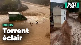 En Espagne les terribles inondations dans les régions de Valence et d’Albacete [upl. by Hebbe]