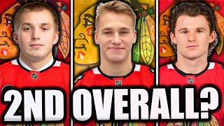 Who Should the Chicago Blackhawks Pick In the 2024 NHL Draft… [upl. by Aizitel]