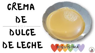 Crema de dulce de leche casera [upl. by Acilegna716]