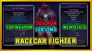 70 PDR Racecar Fighter is Here 108 Speed Rondel Dagger Build  Dark and Darker [upl. by Audun]